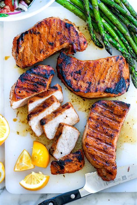 how long to cook pork loin chops on grill